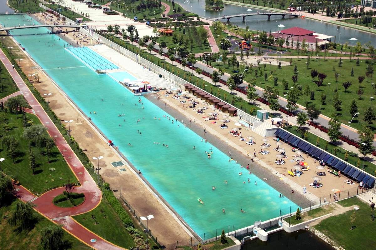 Eskişehir\'de Plaj Hizmete Açılıyor