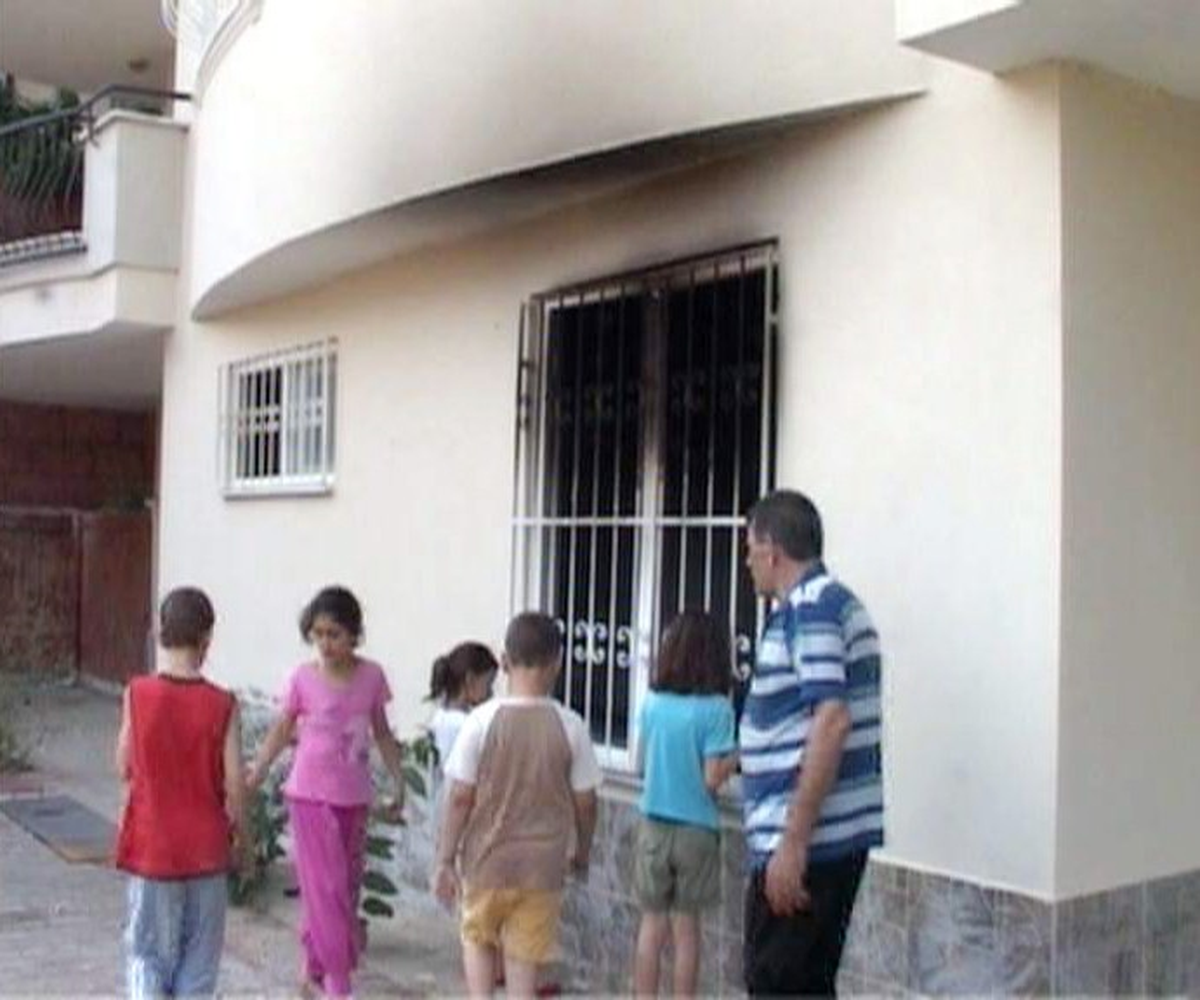 Evde Yangın Paniği