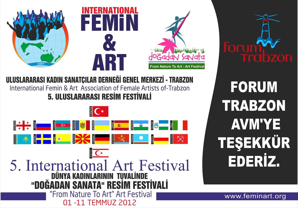 Forum Trabzon Sanatı Doğa ile Buluşturuyor