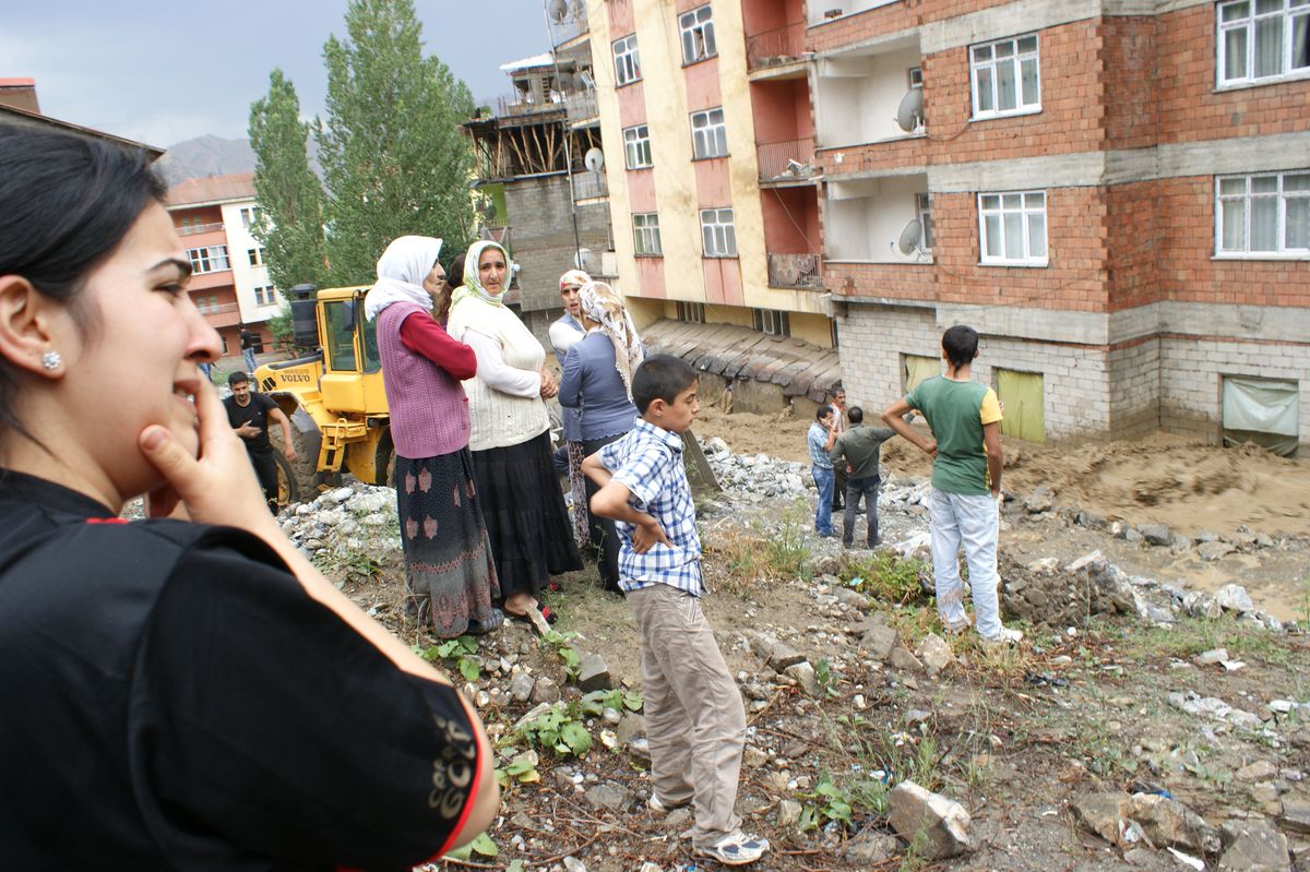 Hakkari\'de Sel Felaketi