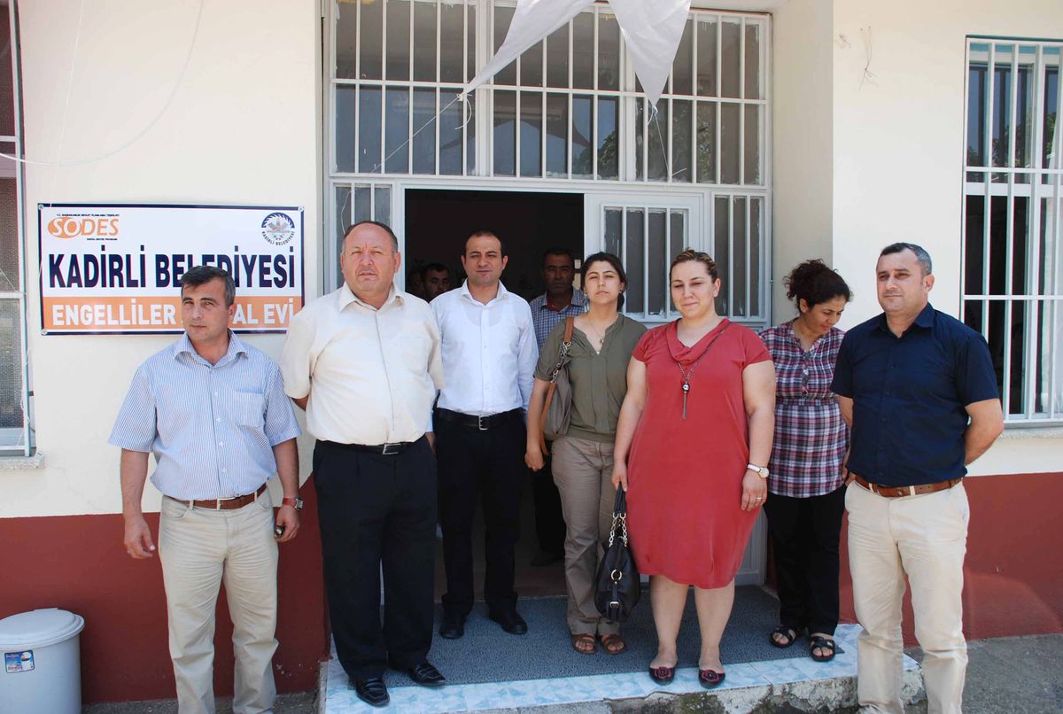 Kadirli\'de "Engelliler Sosyal Evi" Hizmete Girdi
