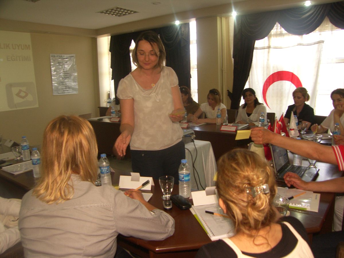 Kızılaycılık Uyum Eğitimi Bafra\'da Yapıldı