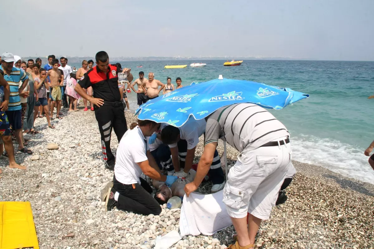 Konyaaltı Sahilinde Boğulma