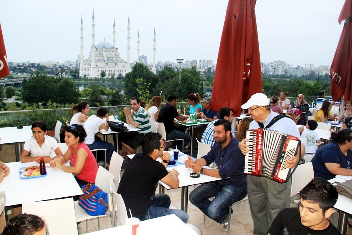 Manzaralı Akordiyon Dinletisi