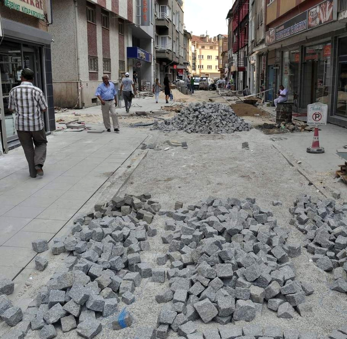 Odunpazarı Belediyesi Sokakları Yeniliyor