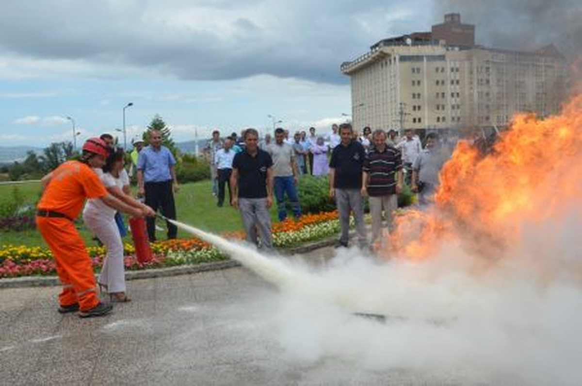 Osmangazi\'de Nefes Kesen Tatbikat