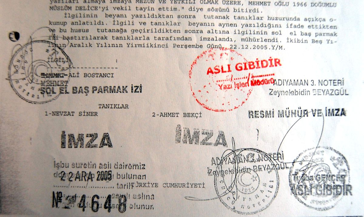 "Sahte Vekaletname Çıkartıldı" İddiası