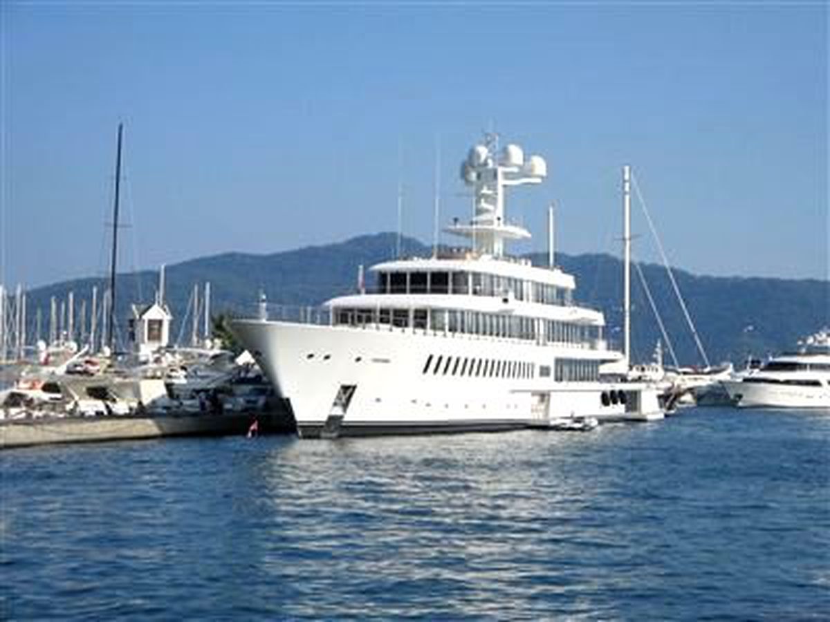 Süper Lüks Yat "Fountainhead" Marmaris\'te