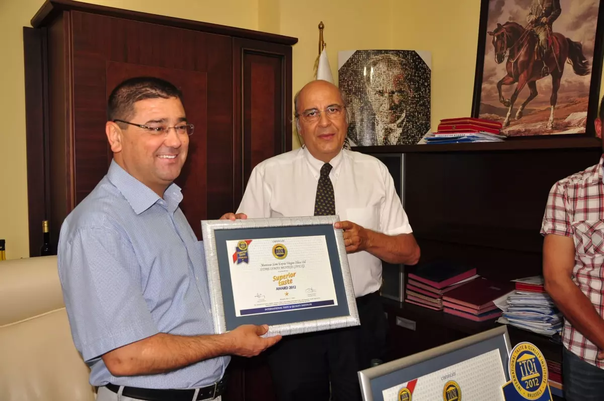 Türk Zeytinyağına Belçika\'dan Altın Madalya