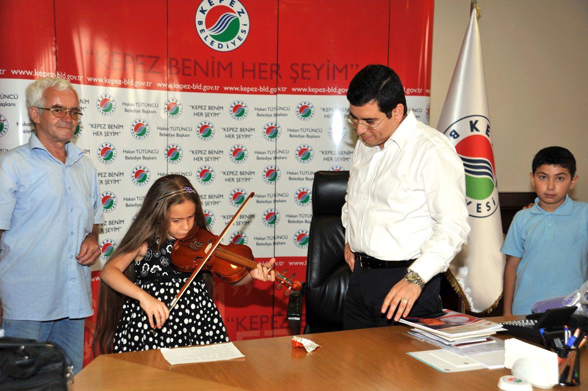 Başkan Tütüncü\'ye Ziyaret