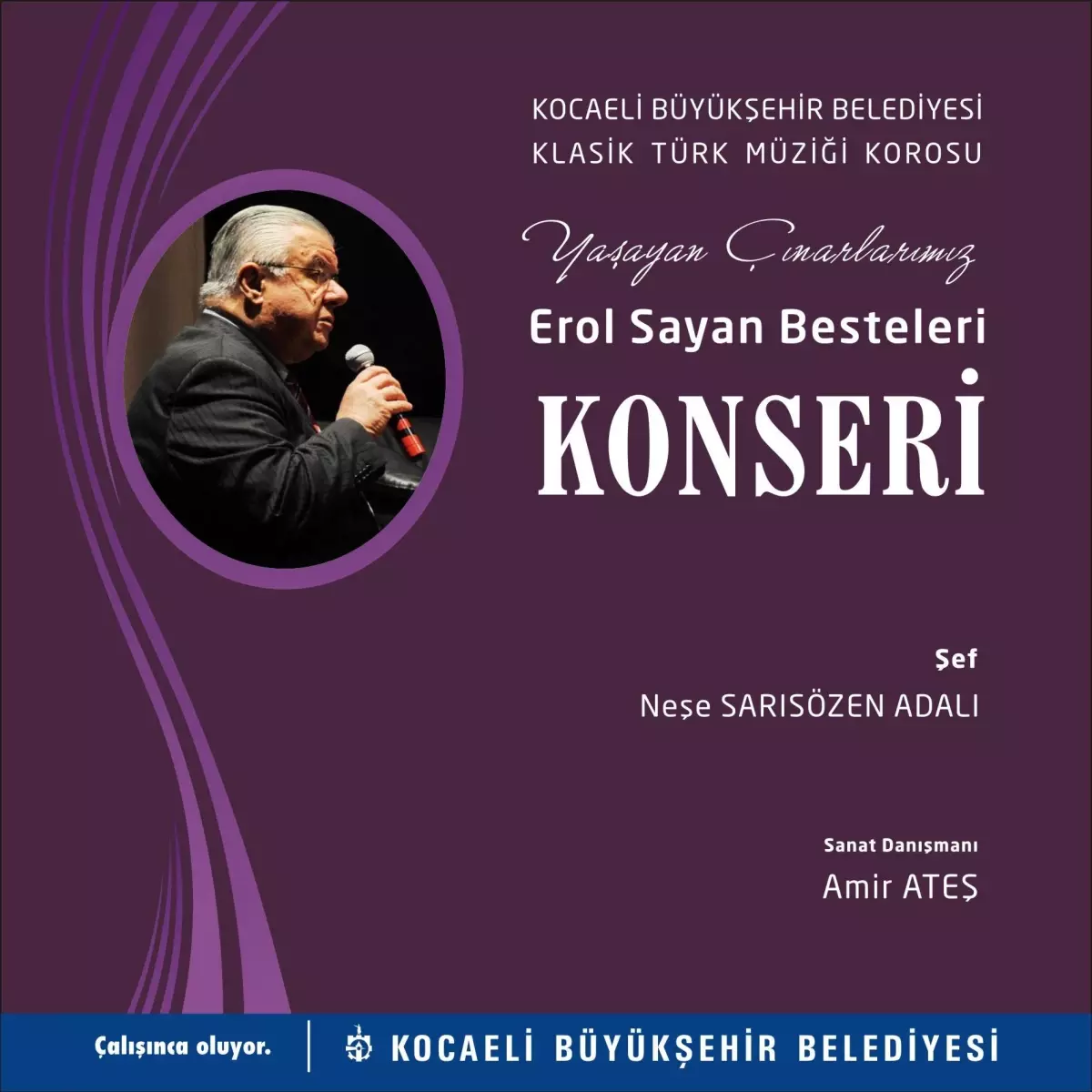 Büyükşehir'den, 'Yaşayan Çınarlarımız' Konseri