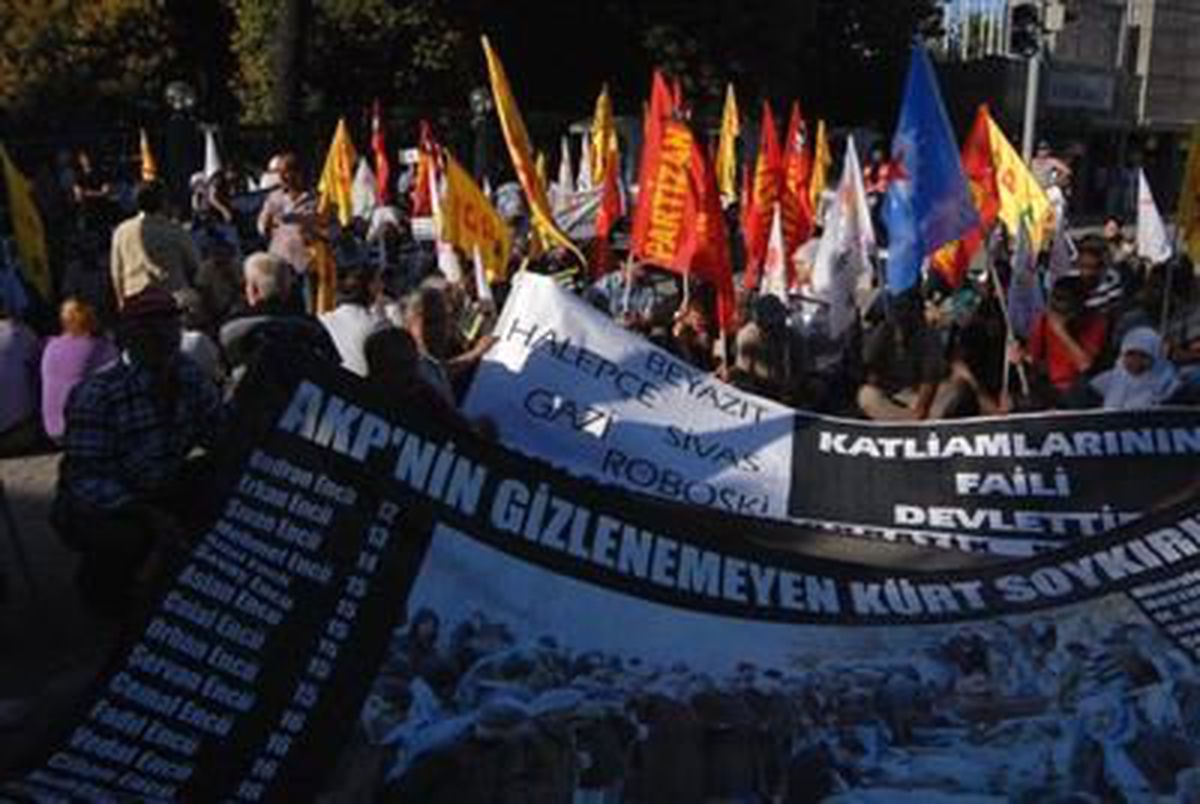 İzmir\'de Uludere Protestosu