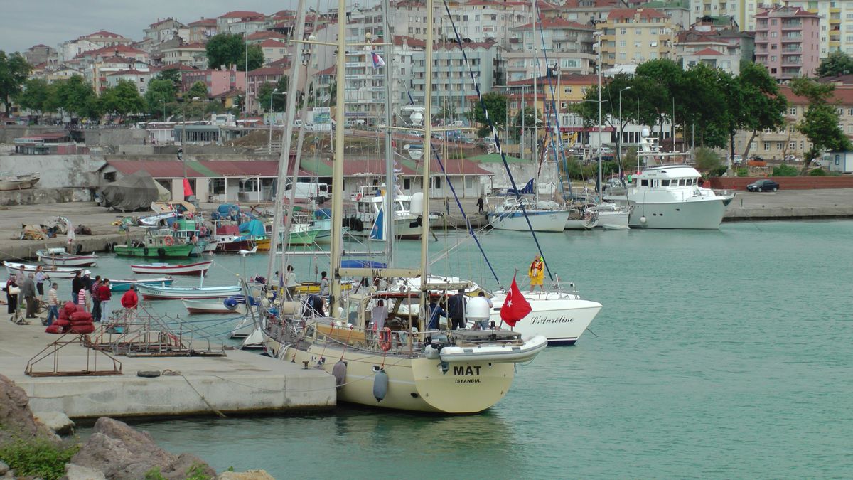 Karadeniz Yat Rallisi Akçakoca\'ya Ulaştı
