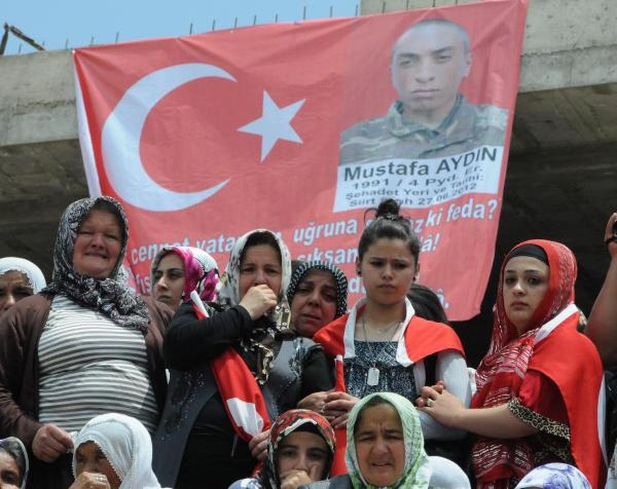 Kayseri Şehidini Uğurladı