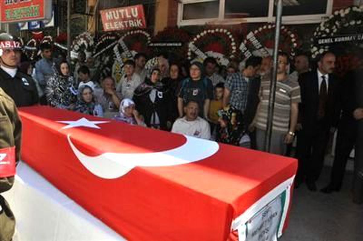 Kayseri Şehidini Uğurladı