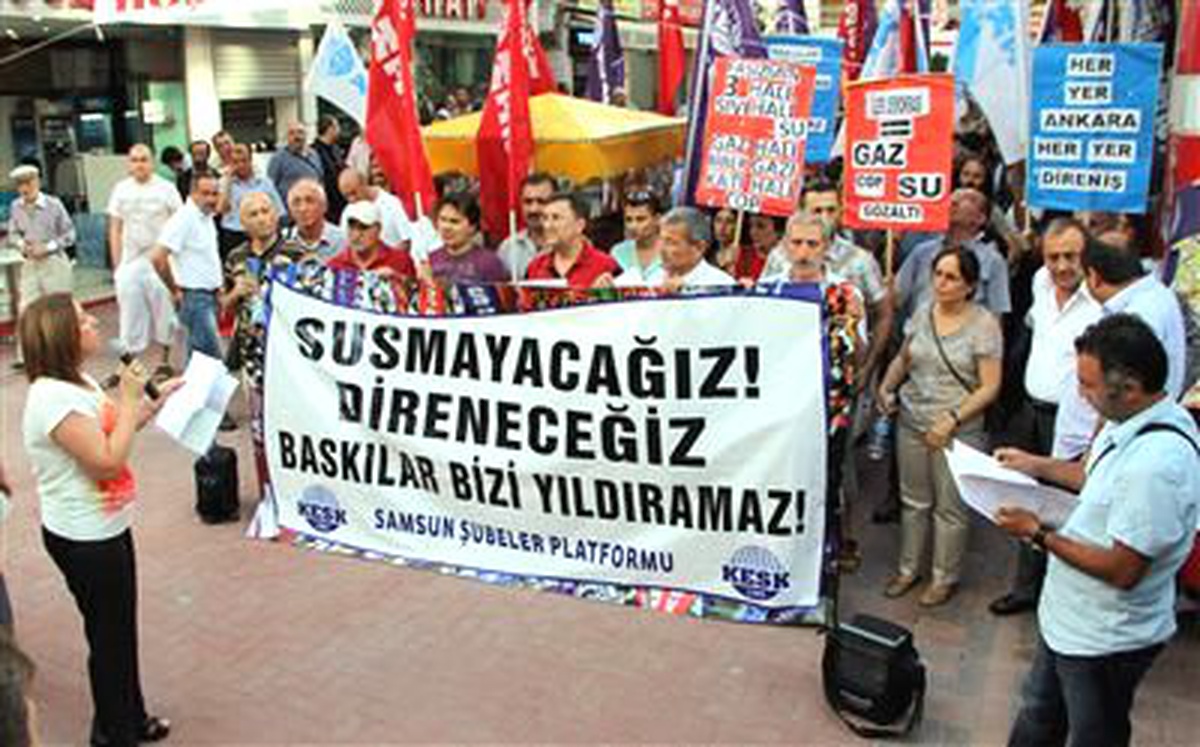 Kesk\'ten Tutuklamalara ve Gözaltılara Tepki