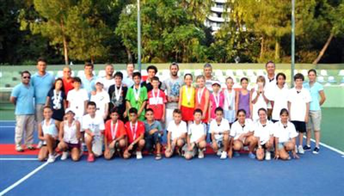 Kulüplerarası 10-12 Yaş Tenis Türkiye Yıldızlar Ligi Son Erdi