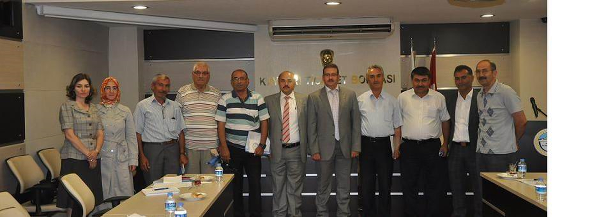 Umem Projesi Bilgilendirme Toplantısı Kayseri Ticaret Borsasında Gerçekleştirildi