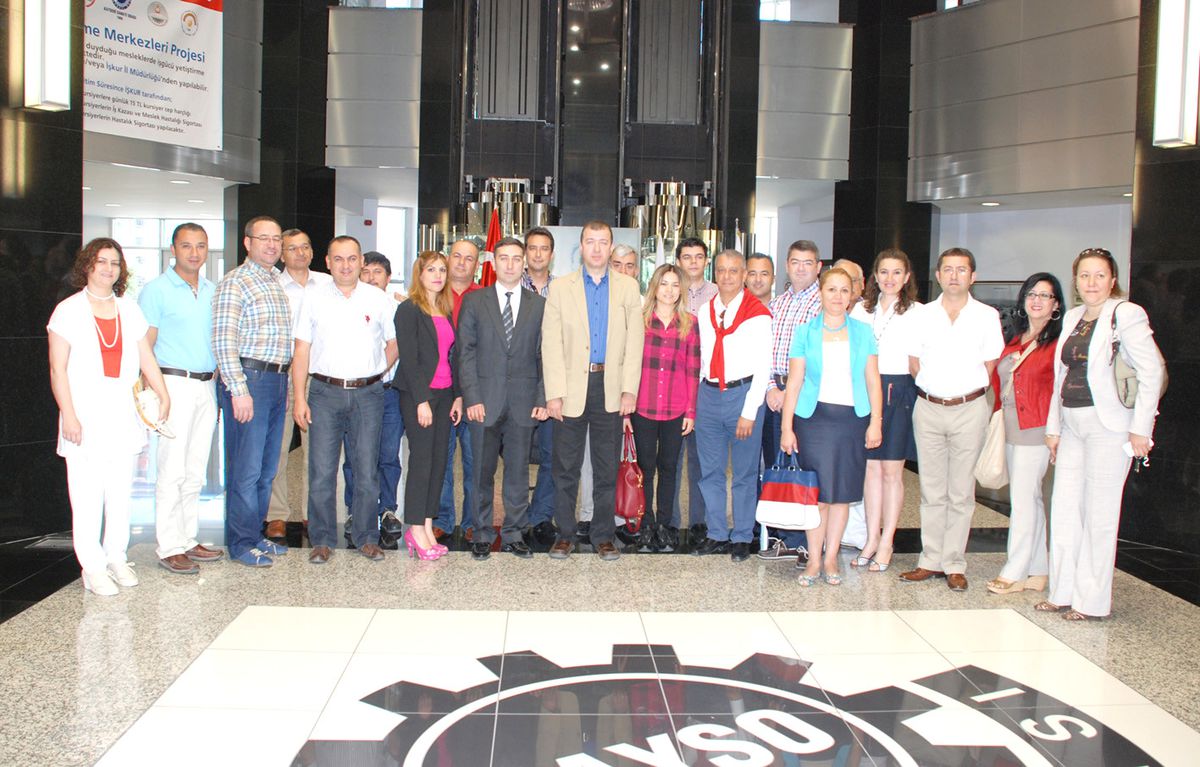 Antalyalı İş Adamlarından Kayso\'ya Ziyaret