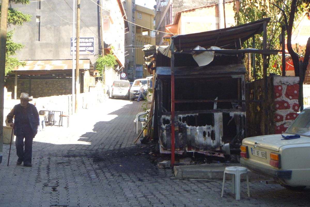 Baraka Dükkan Küle Döndü