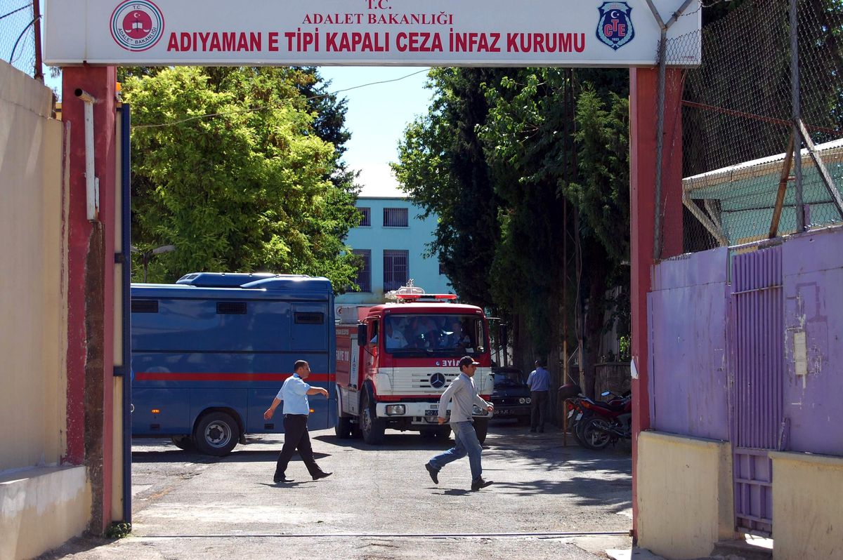 Cezaevinde Yangın Tatbikatı