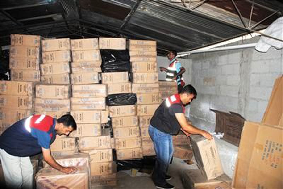 Denizli\'de 10 Bin 300 Paket Kaçak Sigara Ele Geçirildi