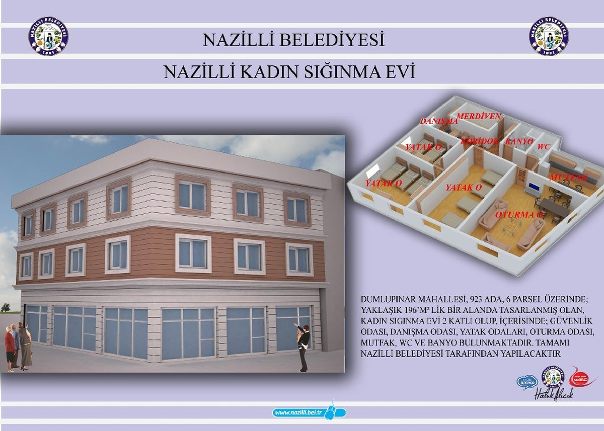 Kadın Sığınma Evi İnşaatı Devam Ediyor