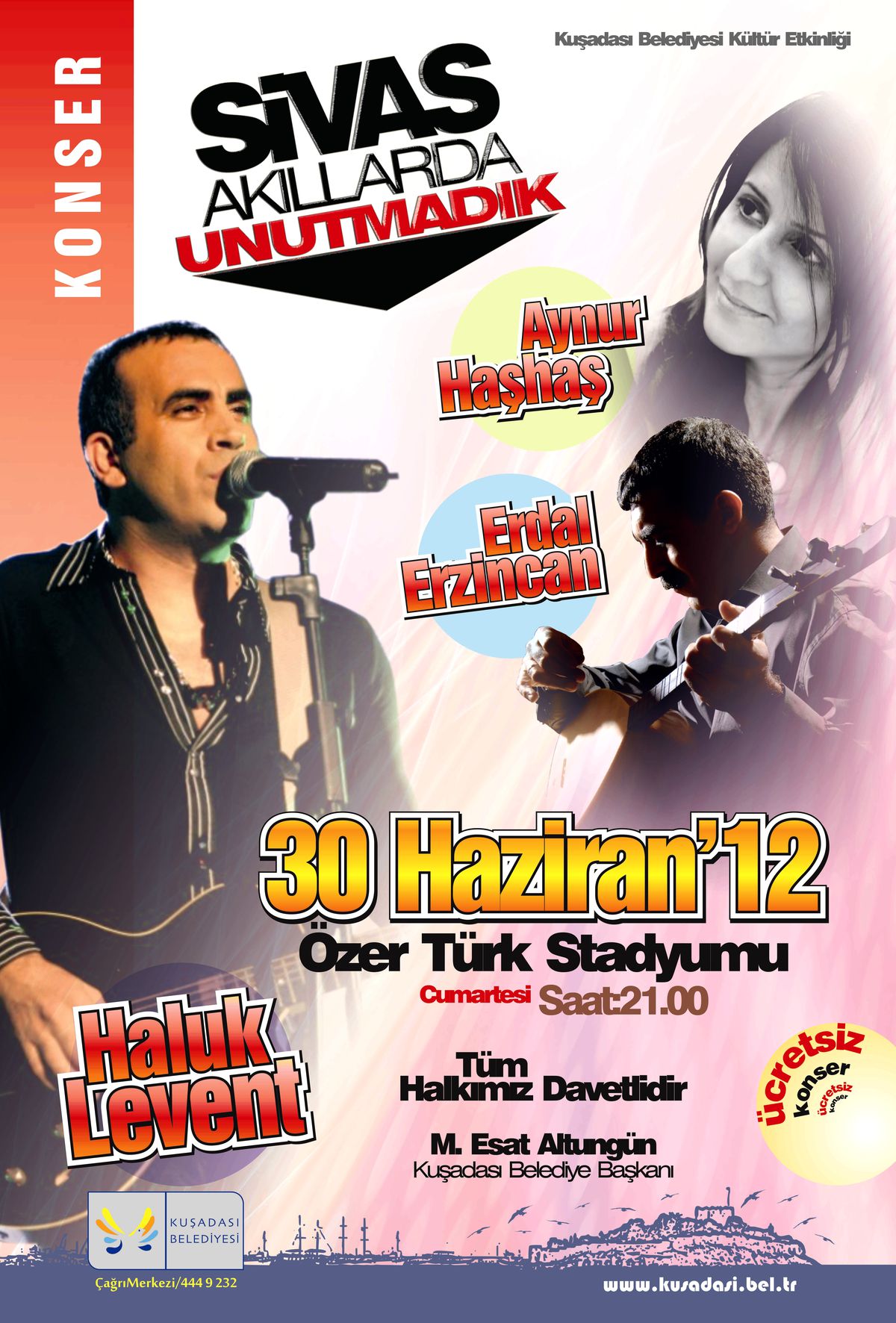 Kuşadası Belediyesi\'nden "Sivas Akıllarda, Unutmadık" Etkinliği
