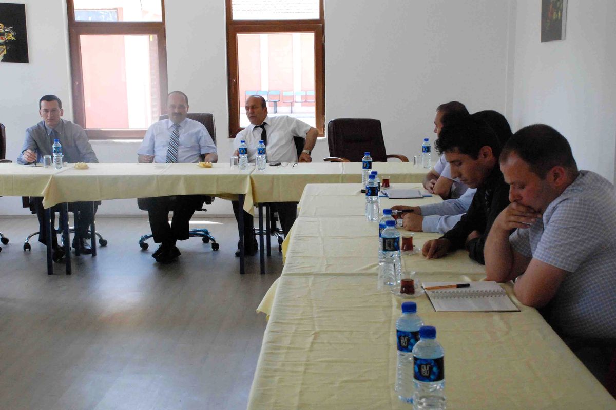 Rektör Aydın, Taşköprü Myo Senato Toplantısına Katıldı