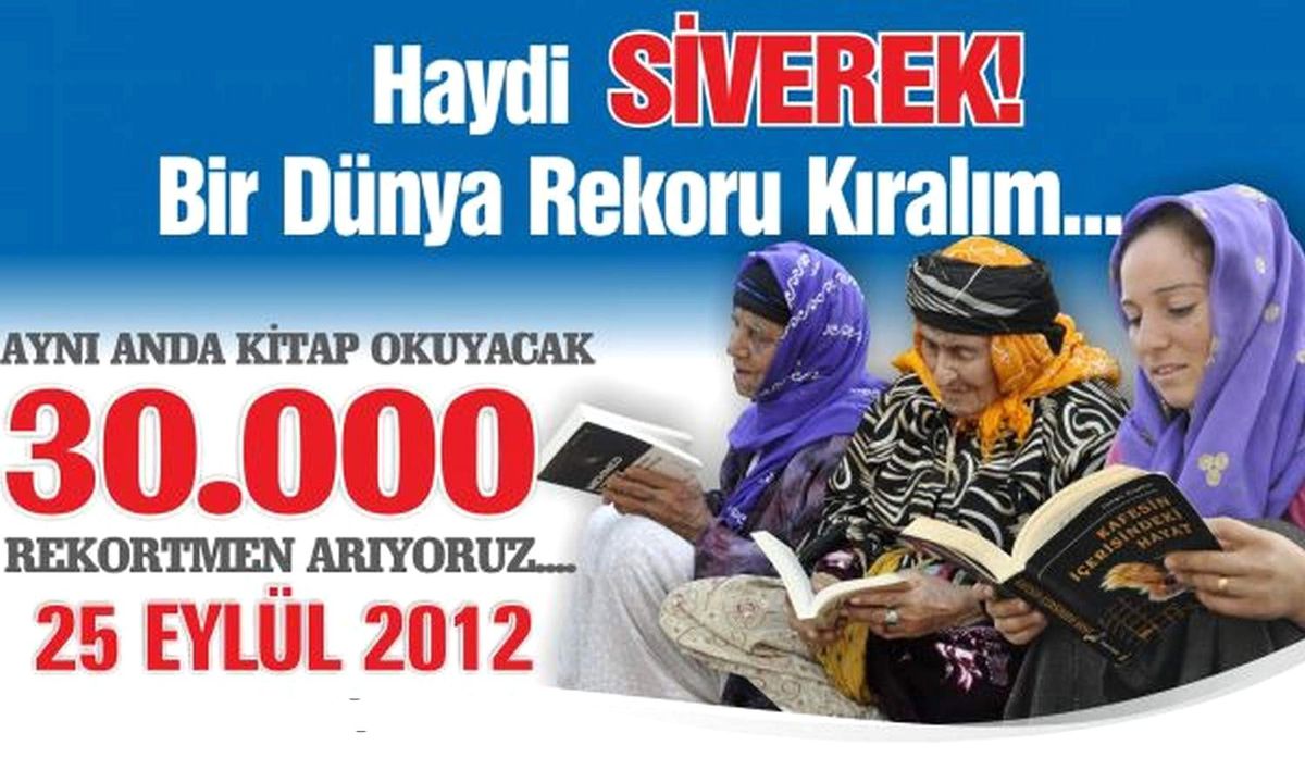 Siverek\'te 30 Bin Kişilik Rekora Doğru
