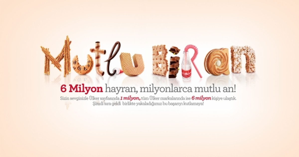 Ülker ve Markaları 6 Milyon Hayranla Facebook\'ta Lider Oldu
