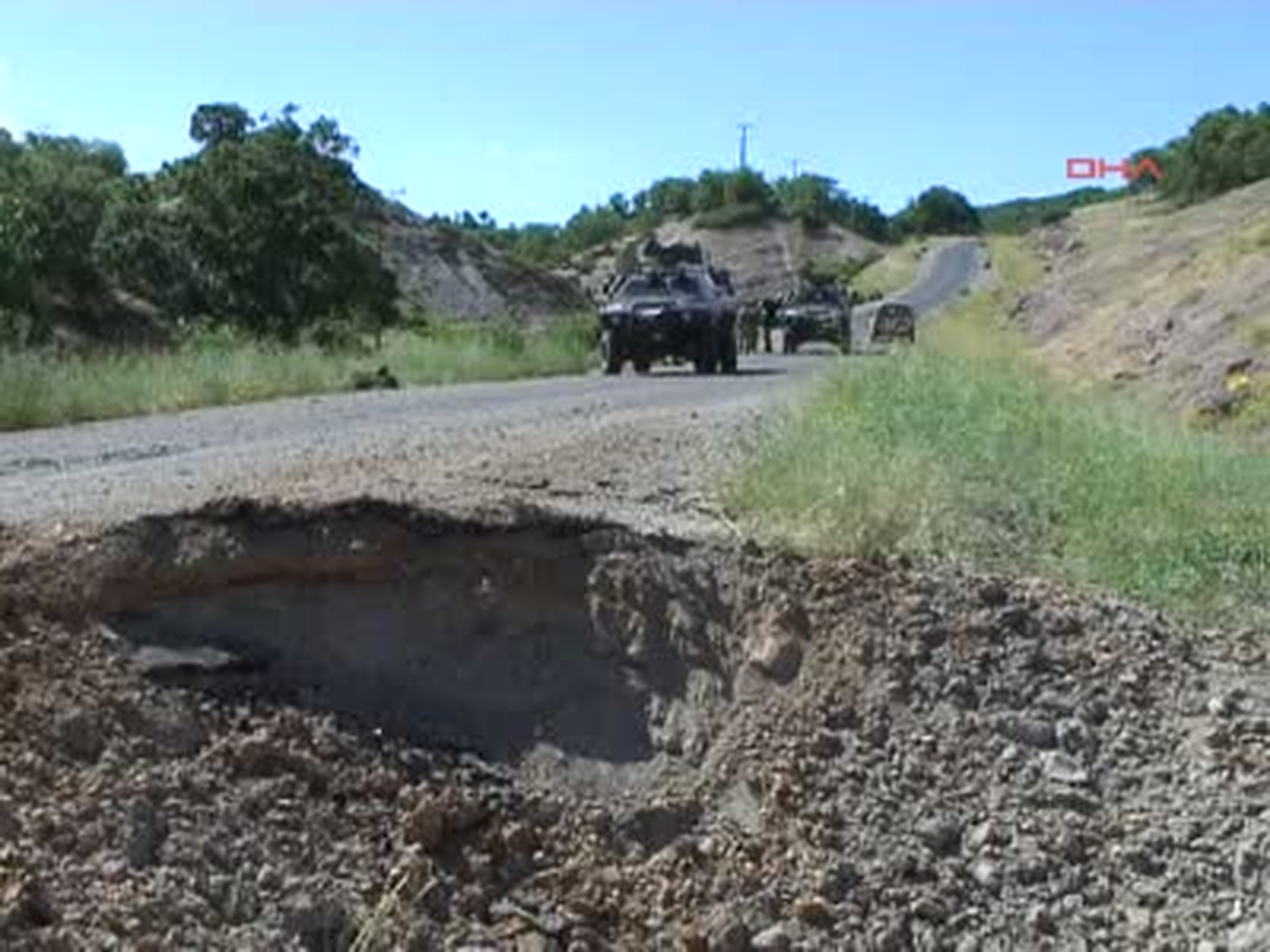 200 Kiloluk Bomba Tuzaklanmış