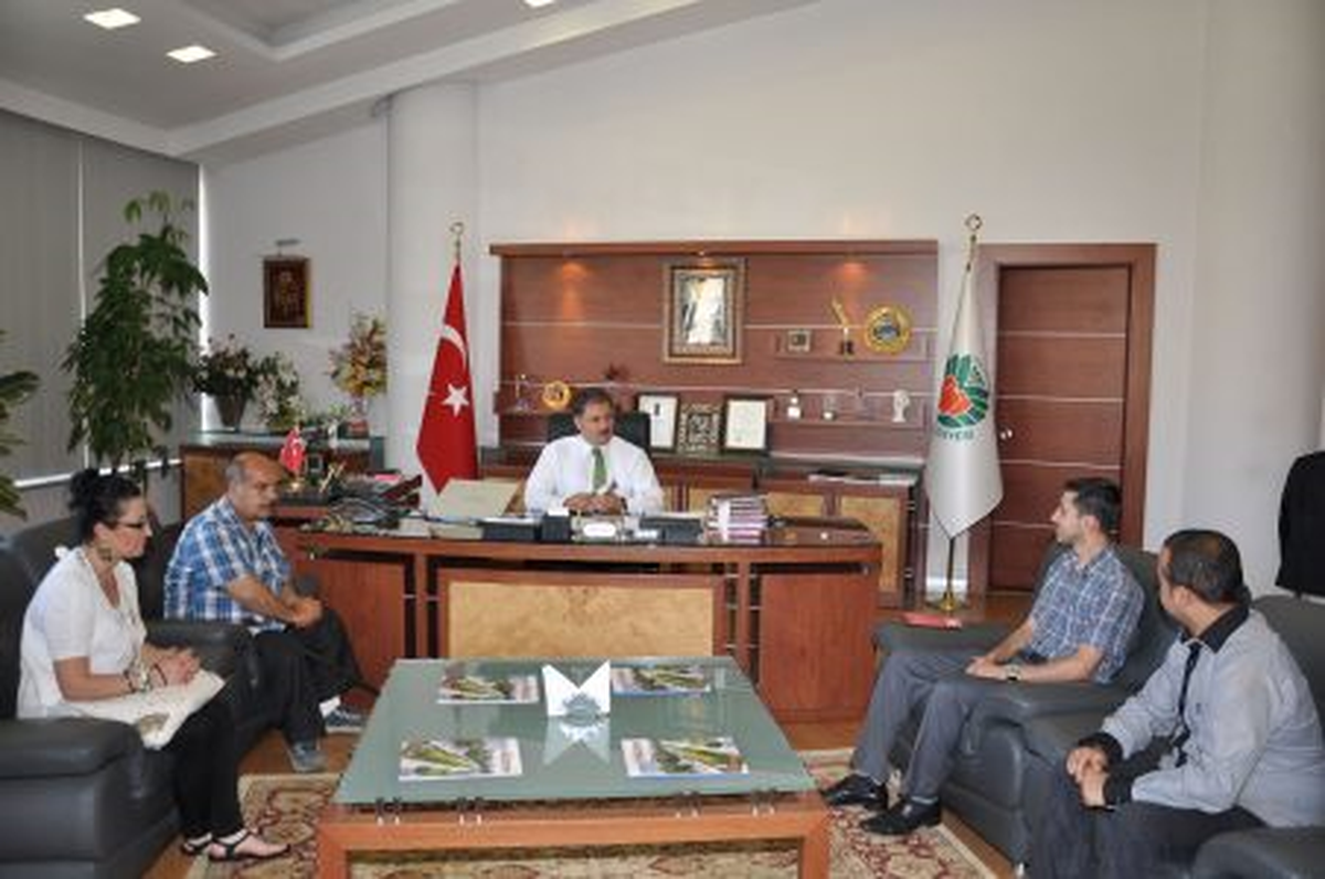 Başkan Çakır\'a Ziyaret