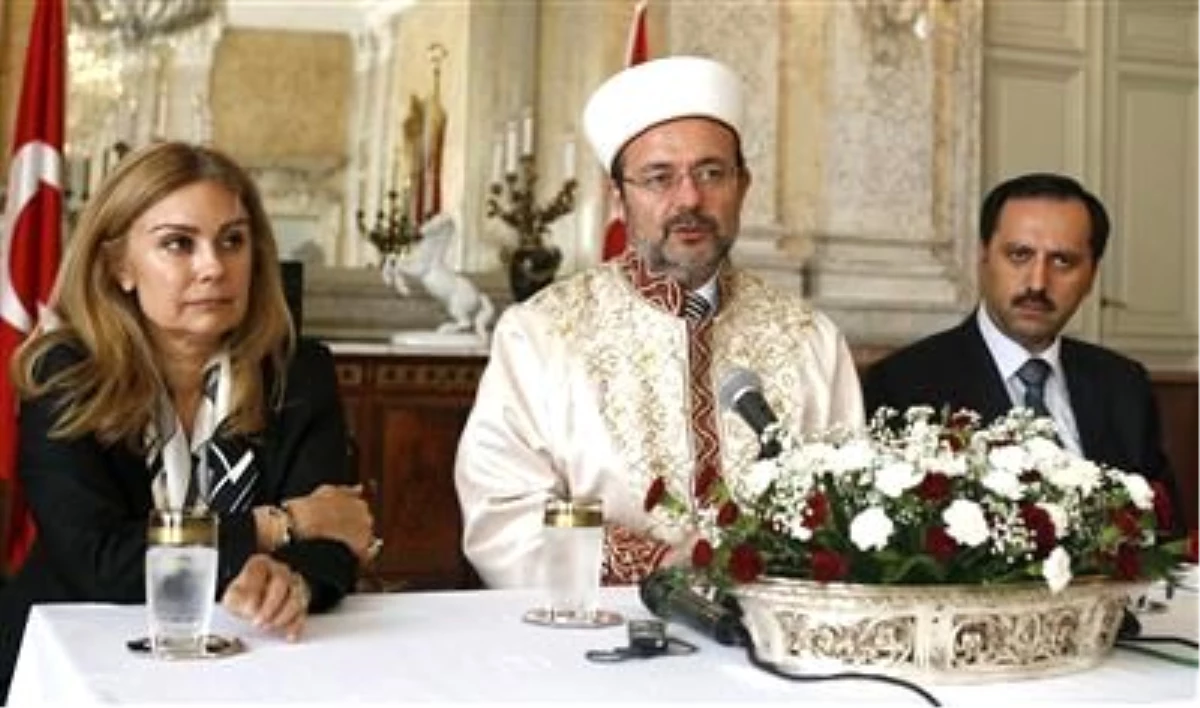 Diyanet İşleri Başkanı Görmez, Avusturya\'da İslam Kanununun Kabul Edilmesinin 100.Yıldönümü...