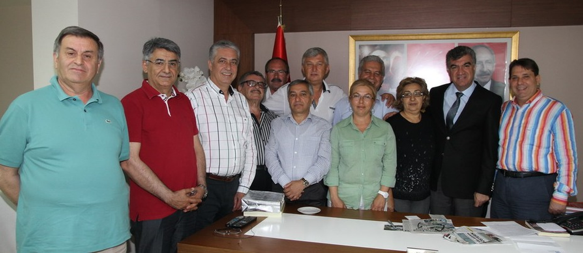 Konak Belediye Başkanı Hakan Tartan'dan CHP İzmir İl Başkanı Ali Engin'e Ziyaret