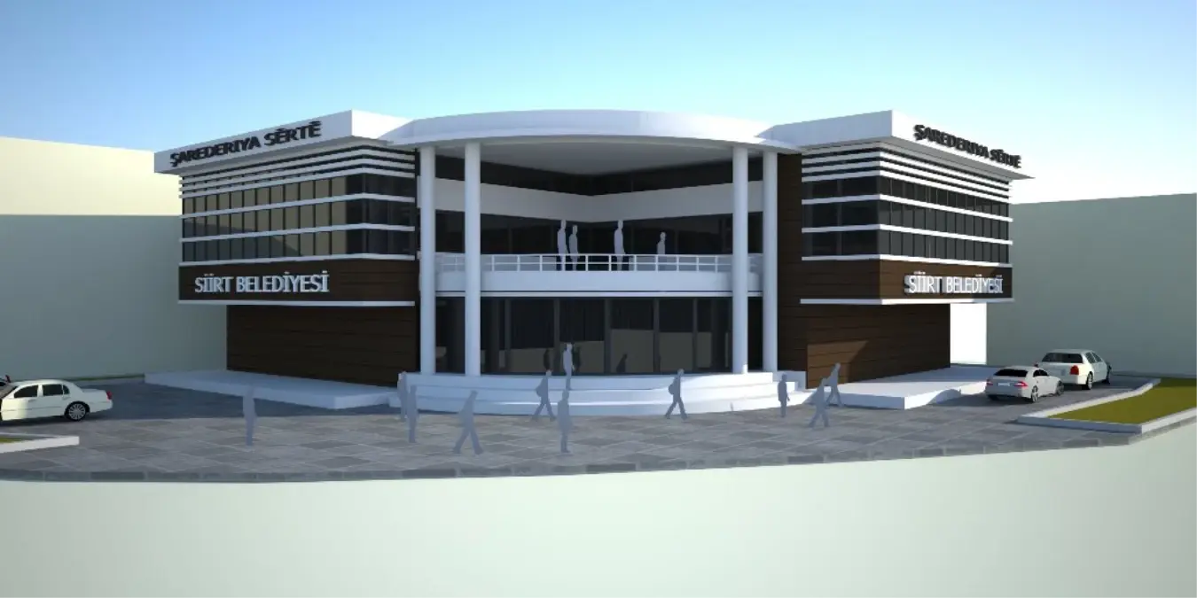 Siirt Belediyesi\'nin Yeni Hizmet Binasının Yapım Çalışmaları Başlıyor