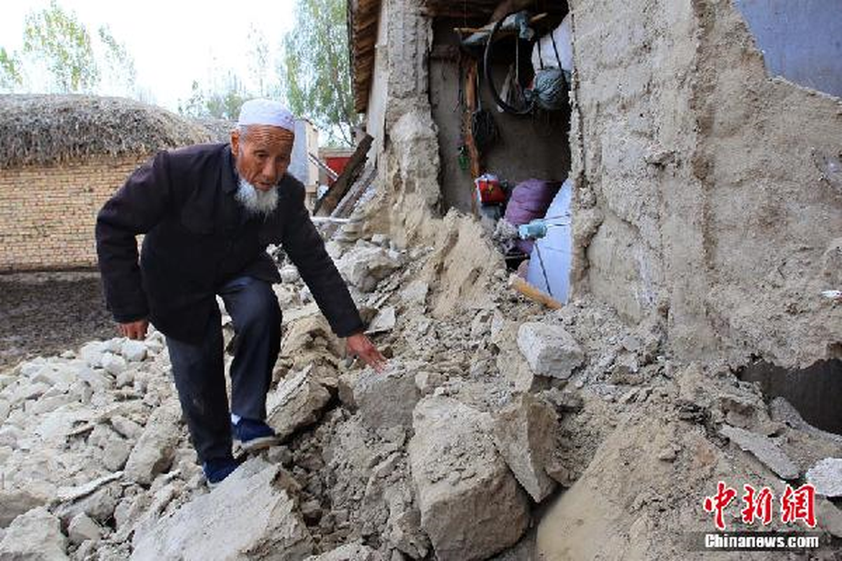 Sincan Uygur Bölgesi\'nde 6,6 Büyüklüğünde Deprem