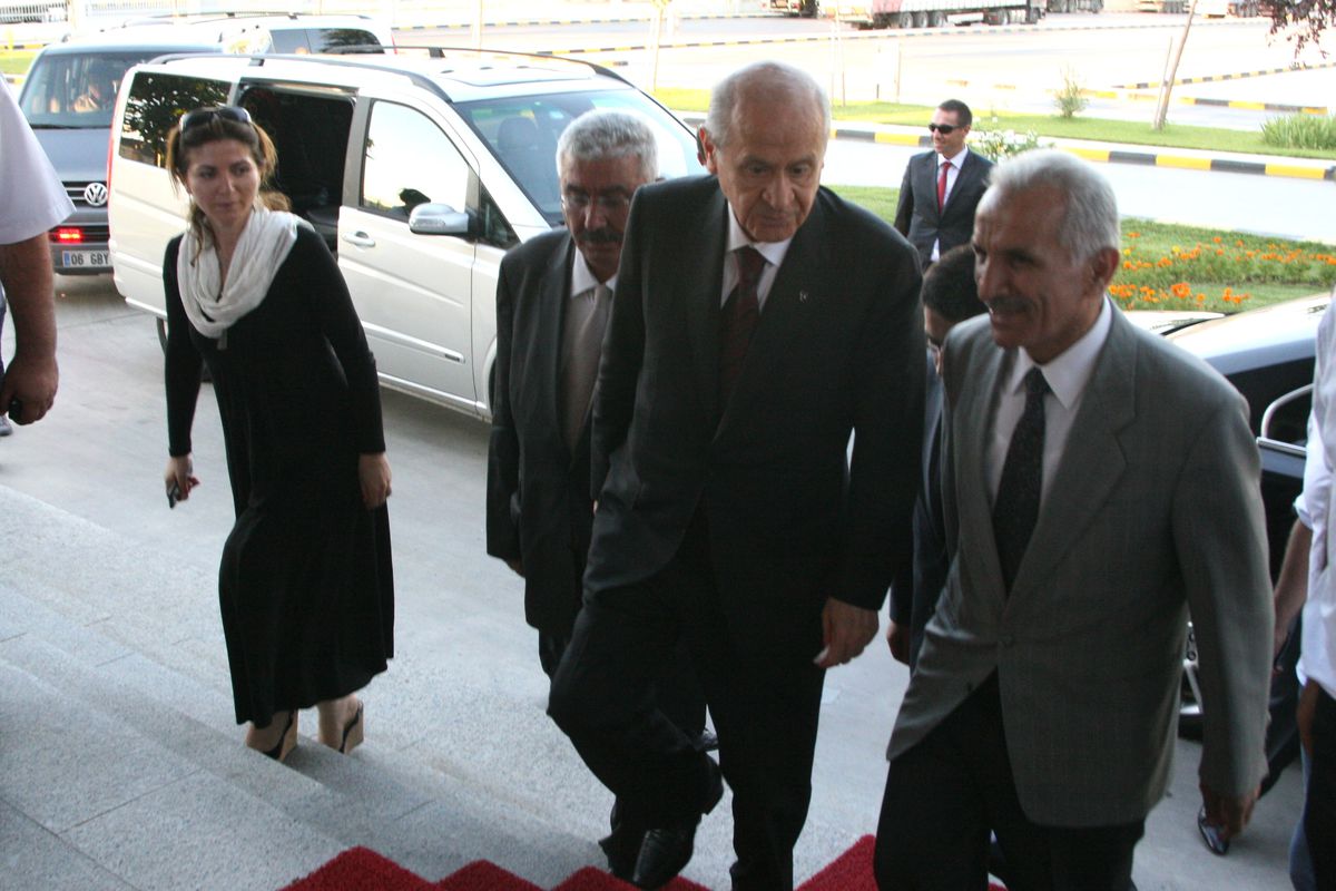 Balkan Turunu Tamamlayan Bahçeli Yurda Döndü