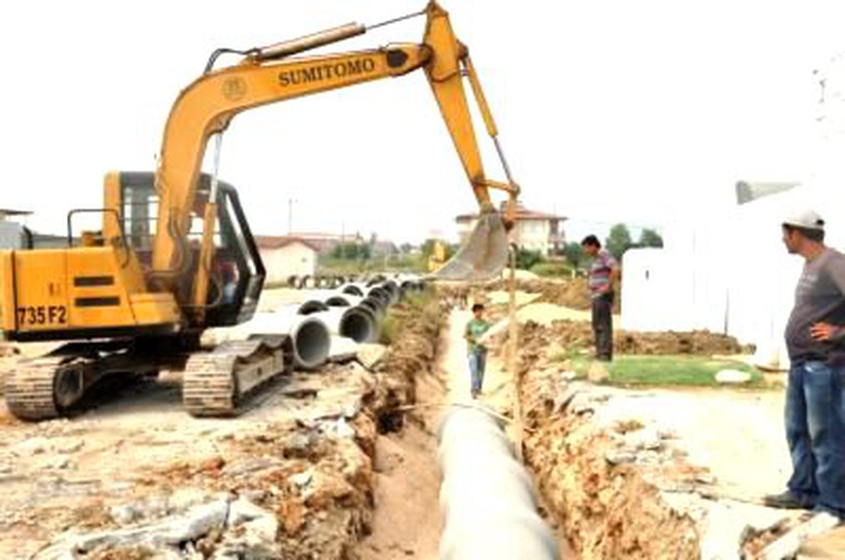 Manavgat Belediyesi\'nden Alt Yapı Çalışmaları
