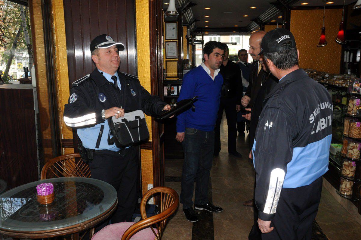 Selçuklu\'da Pastanelere Denetim