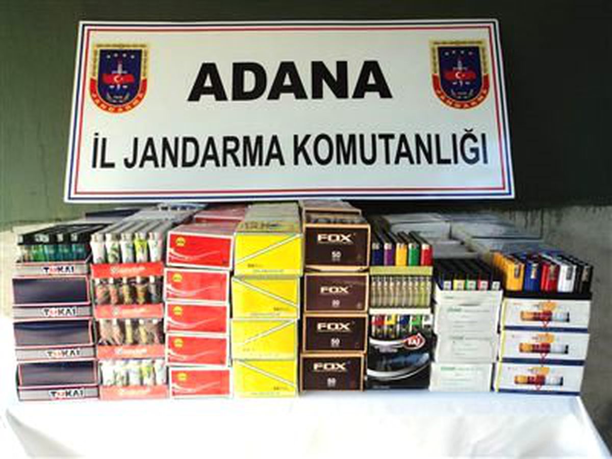 Adana\'da 10 Bin Kaçak Çakmak