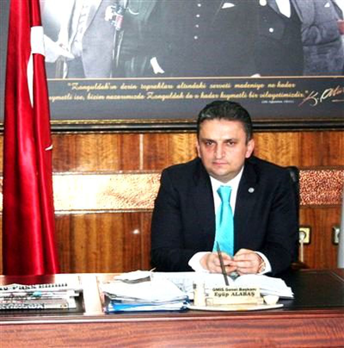 Alabaş, Amelebirliği Yönetimine Seçilenleri Kutladı
