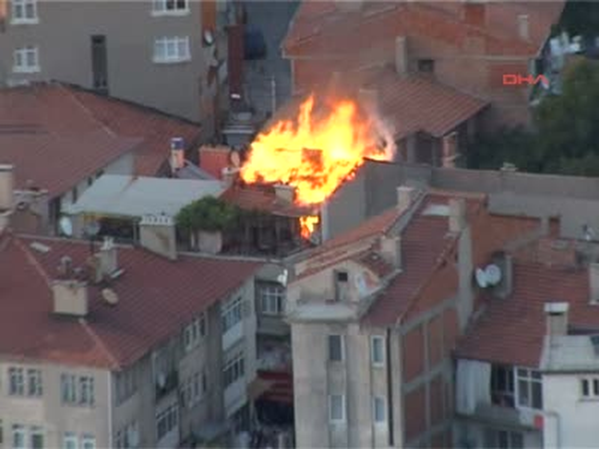 Kütahya\'da Yangın Paniği