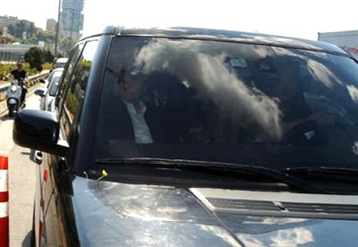 Aziz Yıldırım Trafikte Kaldı