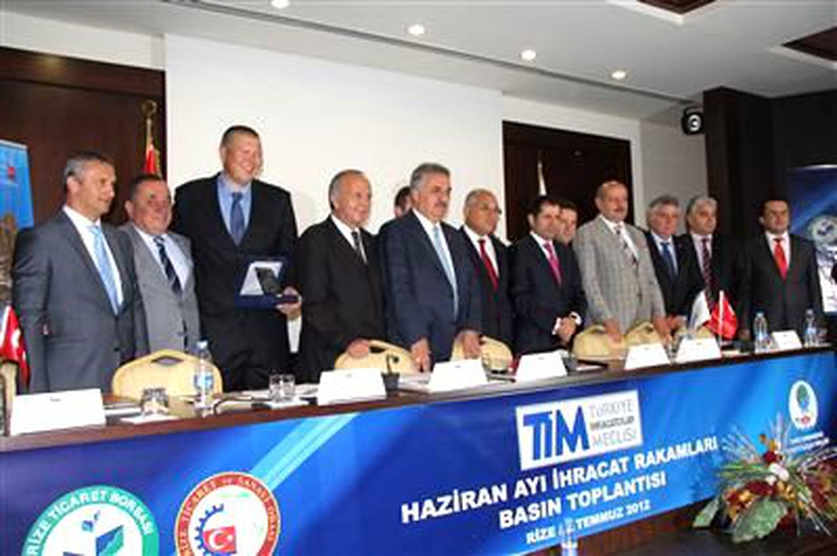İhracat Rakamları Rize\'de Açıklandı