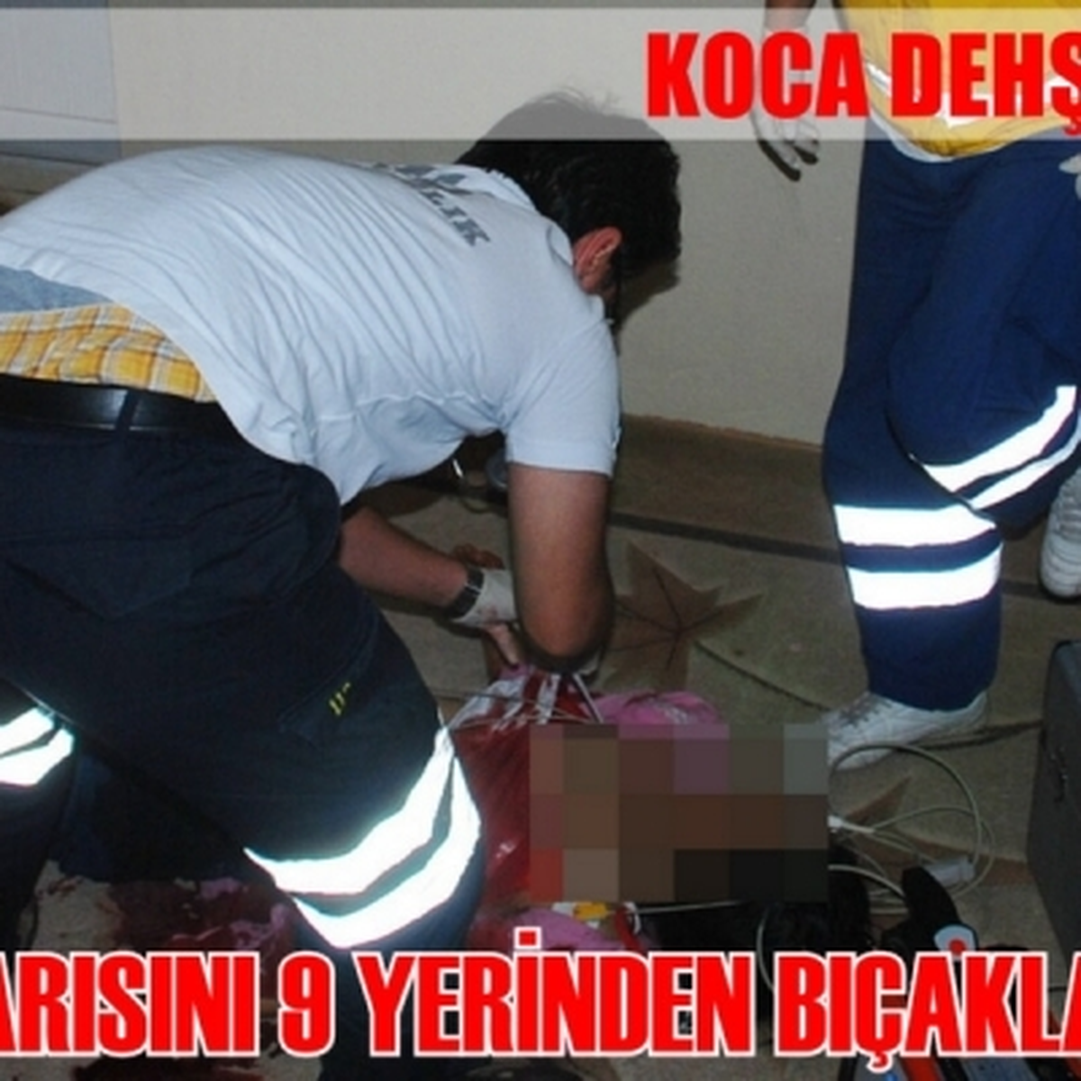 Karısını Defalarca Kez Bıçaklayarak Öldürdü