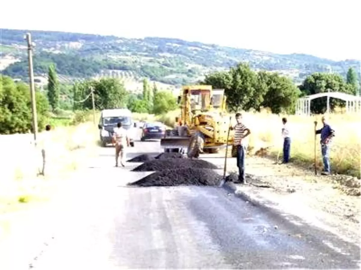 Özel İdare Asfalt Çalışmalarına Başladı