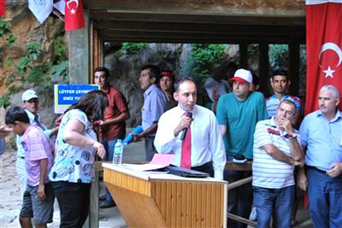 Türkiye Bisiklet Federasyonu (Tbf) ve İbradı Kaymakamlığı Tarafından, Altınbeşik Mağarası\'nın...