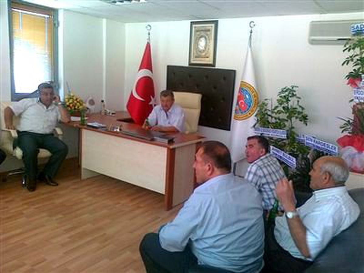 AK Parti Hisarcık İlçe Teşkilatı\'ndan Taşıyıcılar Kooperatifi\'ne \'Hayırlı Olsun\' Ziyareti