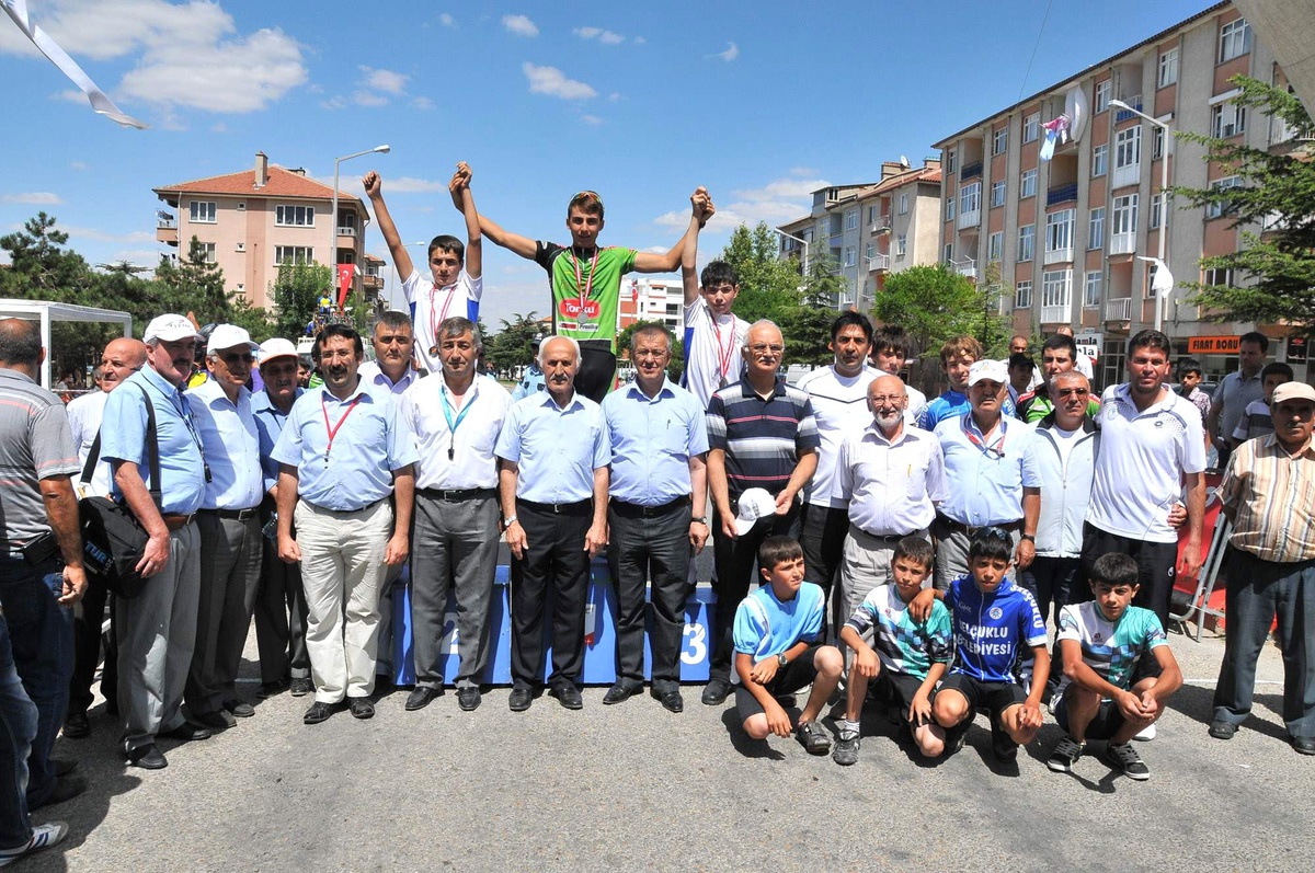 Akşehir Kirazı Adına Bisiklet Turnuvası Yapıldı